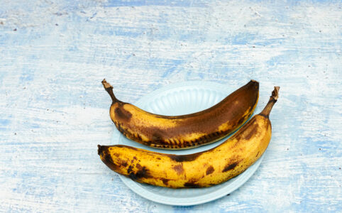 Recepty z prezretých banánov.