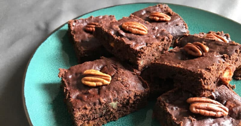 Ako upiecť banánové brownies.