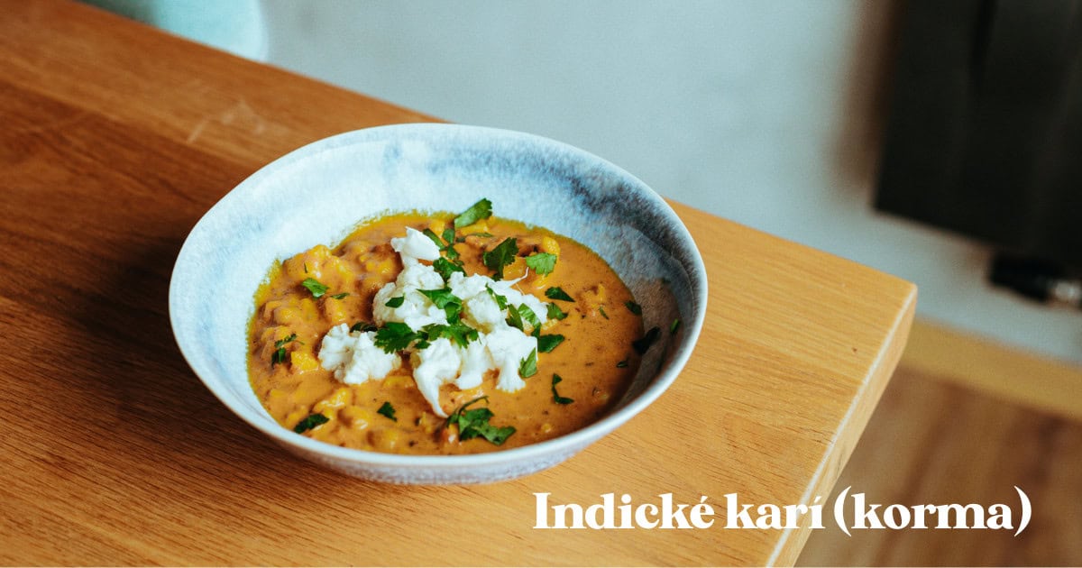 Indické karí (korma)