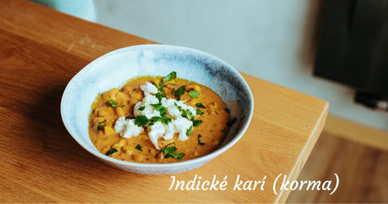 Indické karí (korma)