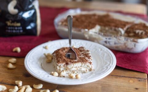 Vegan tiramisu