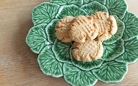 Arašidové sušienky.