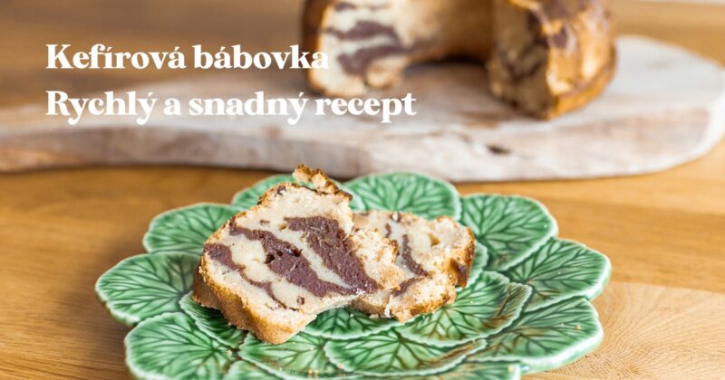 Luxusná a vláčna kefírová bábovka: Rýchly a jednoduchý recept.